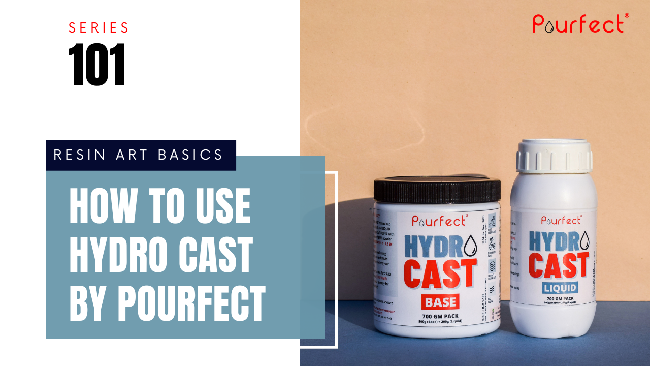 How to use HydroCast (eco-friendly resin) by Pourfect?