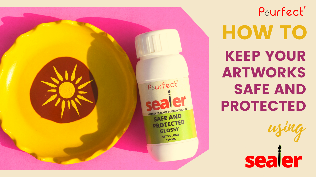 How to use sealer to keep your artwork safe and protected?