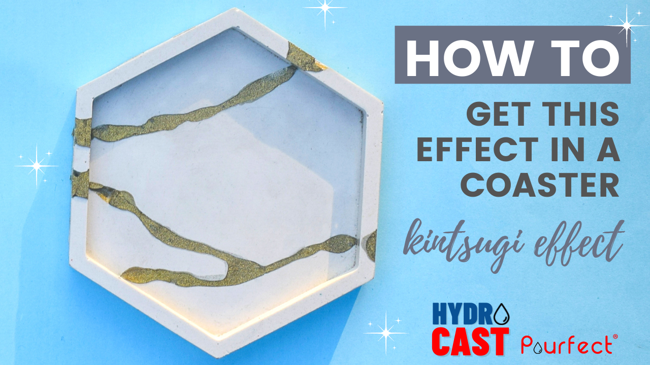 How to get Kintsugi effect using Hydrocast?
