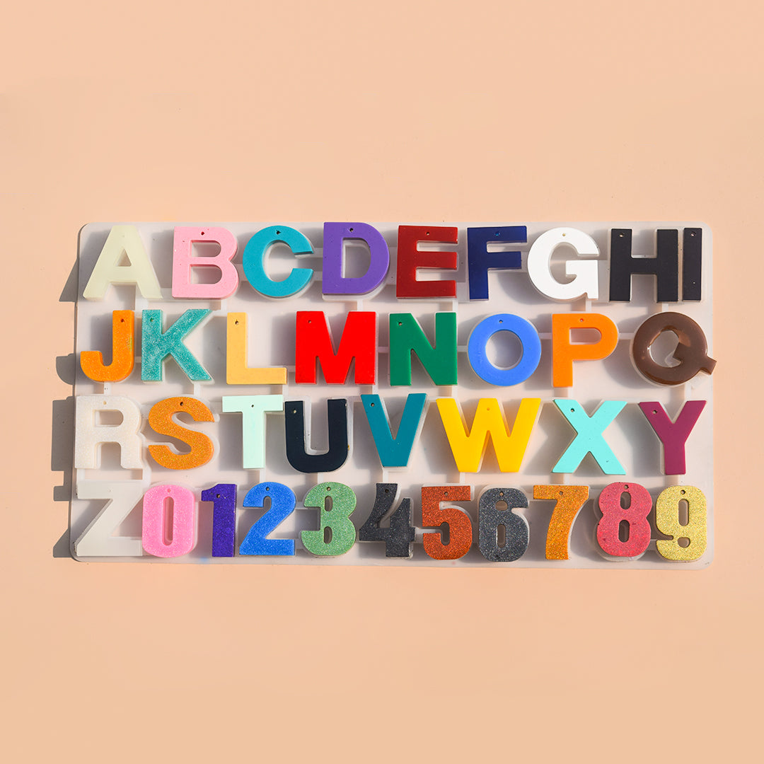 Alphabet Set (Silicon Mold)