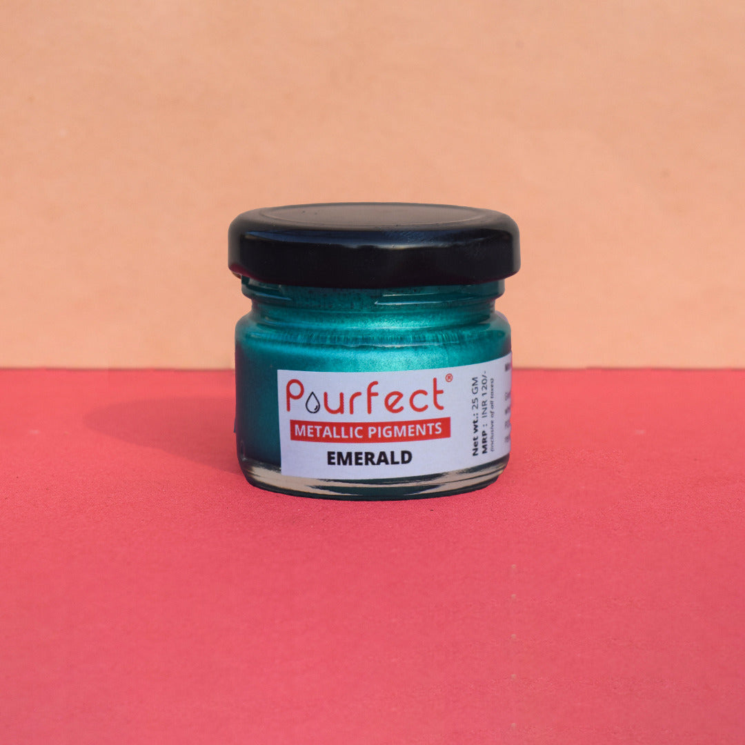 Emerald (Metallic pigment paste) - 25gm